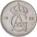 Moneta, Szwecja, 25 Öre, 1962