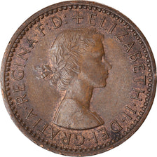 Münze, Großbritannien, Farthing, 1955