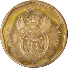 Coin, South Africa, 50 Cents, 2007