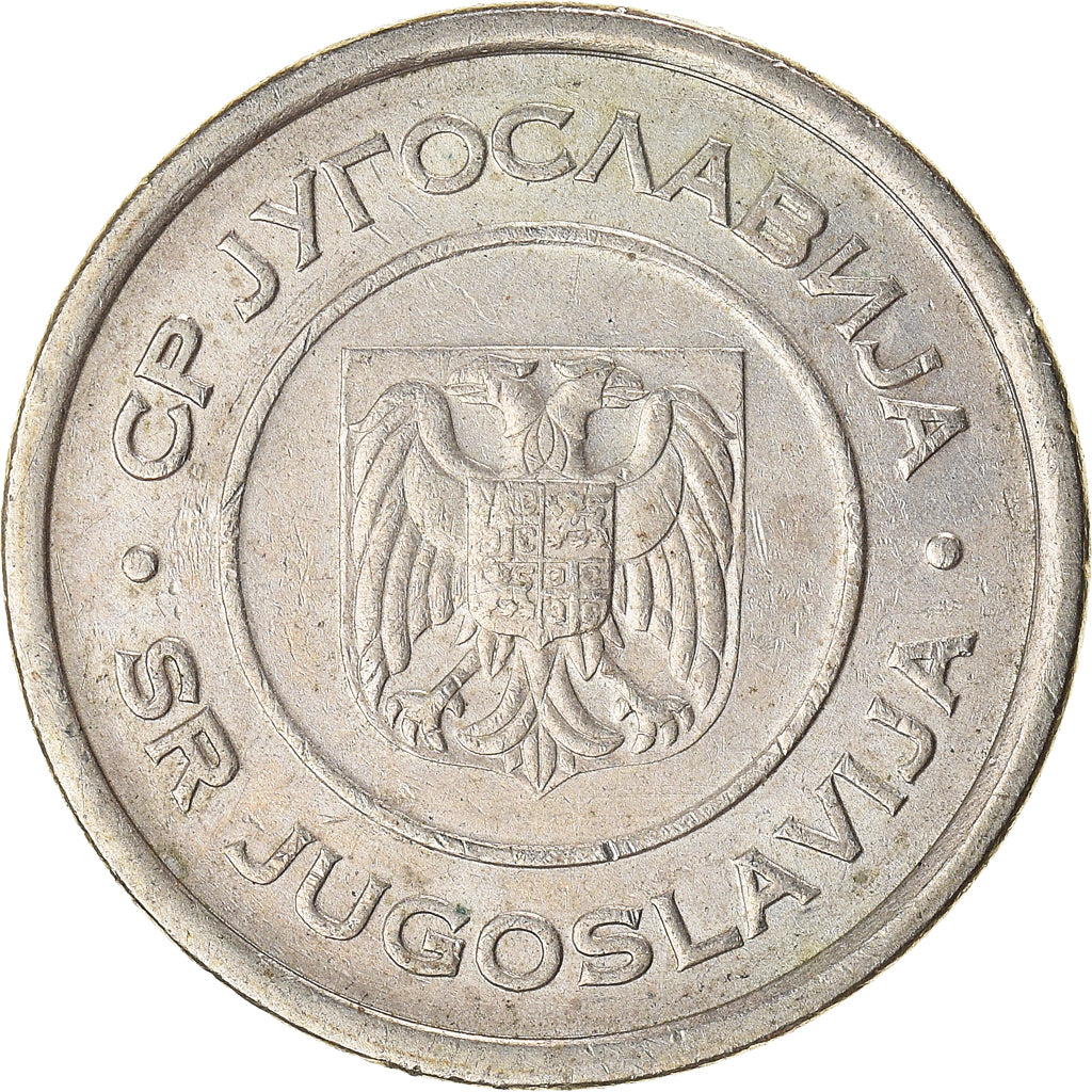 Münze, Jugoslawien, 5 Dinara, 2002