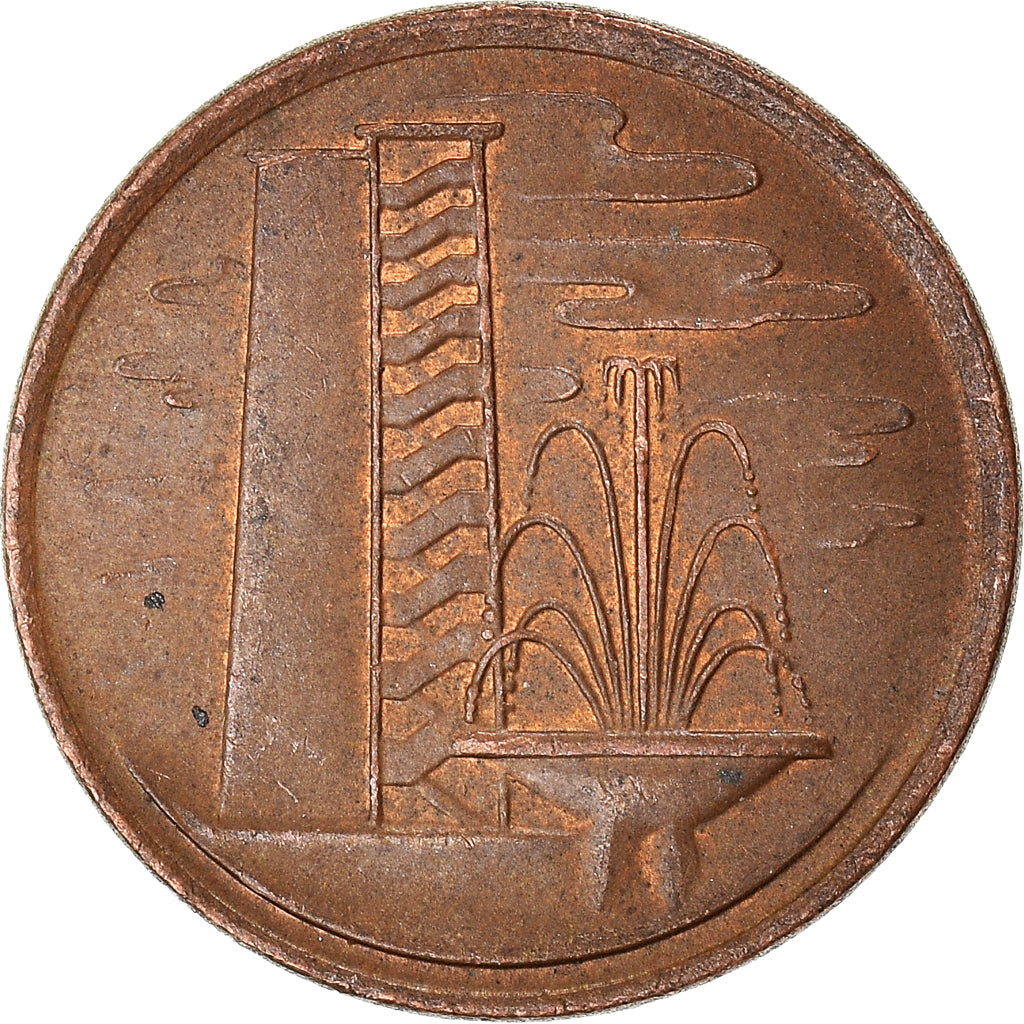 Moneta, Singapore, Cent, 1977