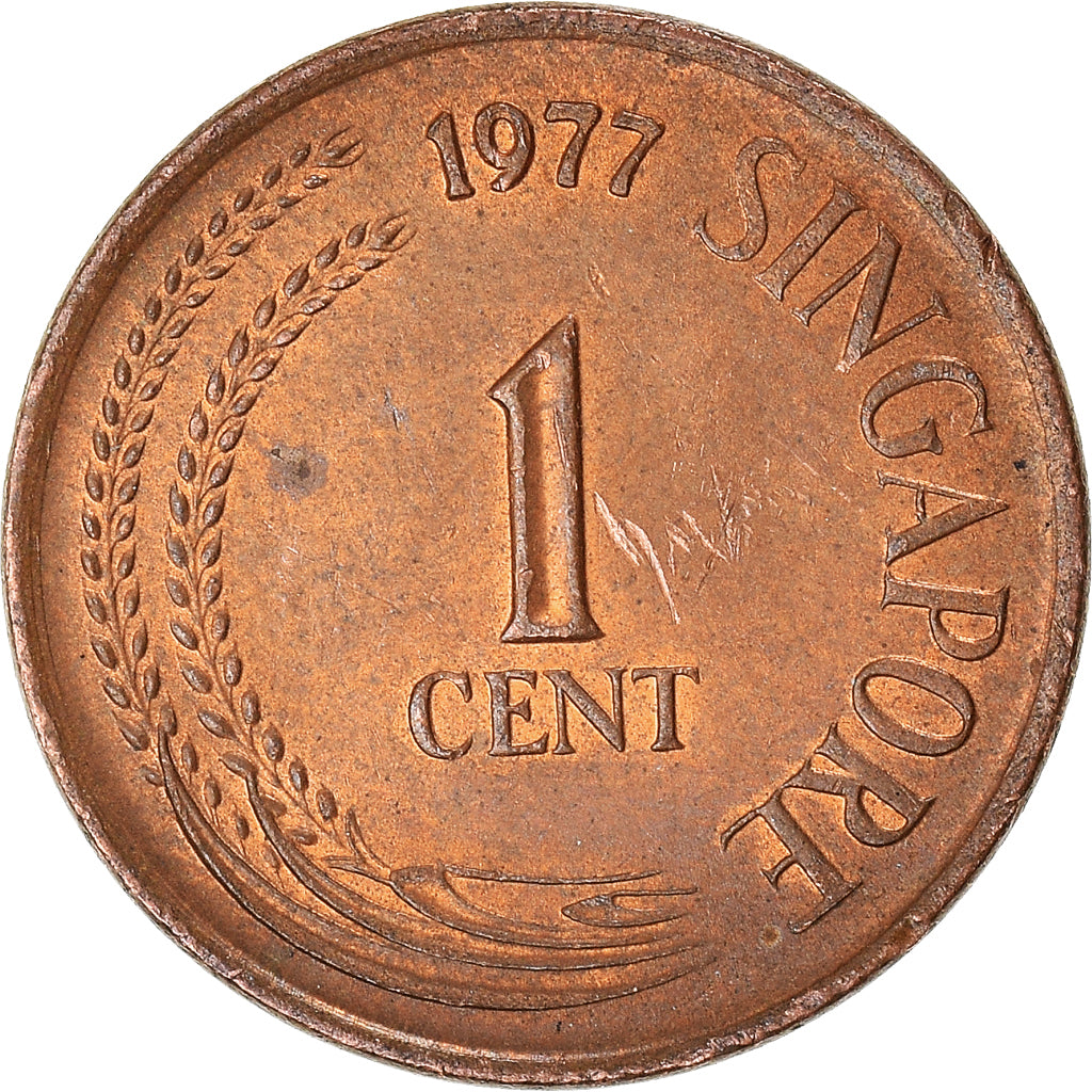 Moneta, Singapore, Cent, 1977