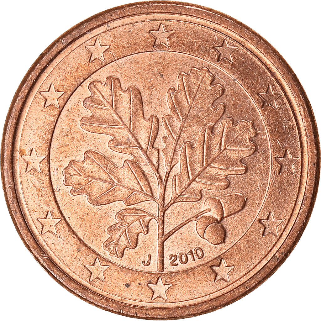 Moneta, Niemcy - RFN, Euro Cent, 2010