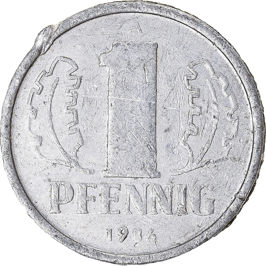 Moneda, REPÚBLICA DEMOCRÁTICA ALEMANA, Pfennig, 1986