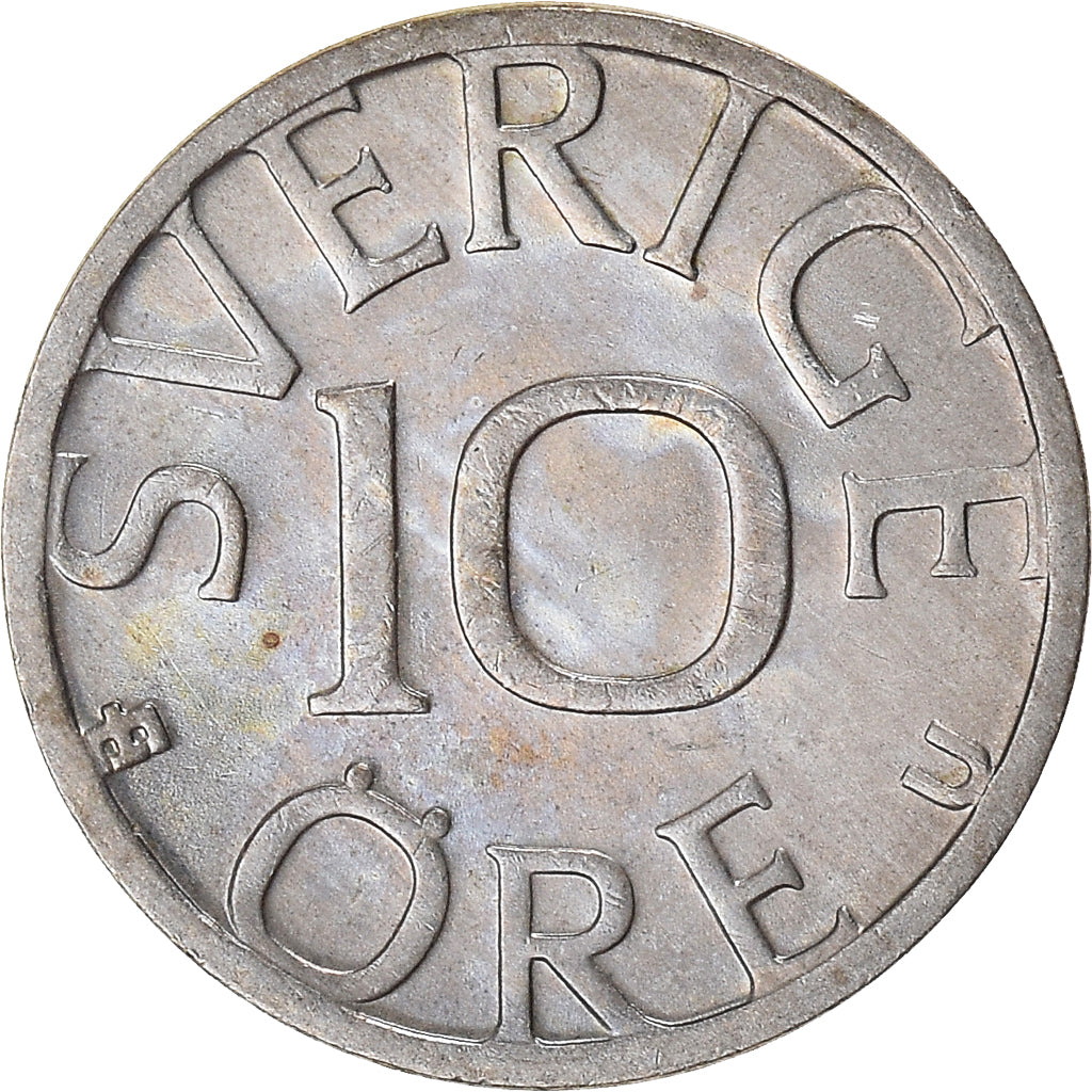 Monnaie, Suède, 10 Öre, 1985
