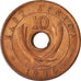 Moneda, ESTE DE ÁFRICA, 10 Cents, 1936