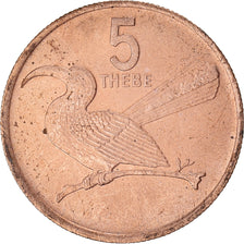 Moneta, Botswana, 5 Thebe, 1988