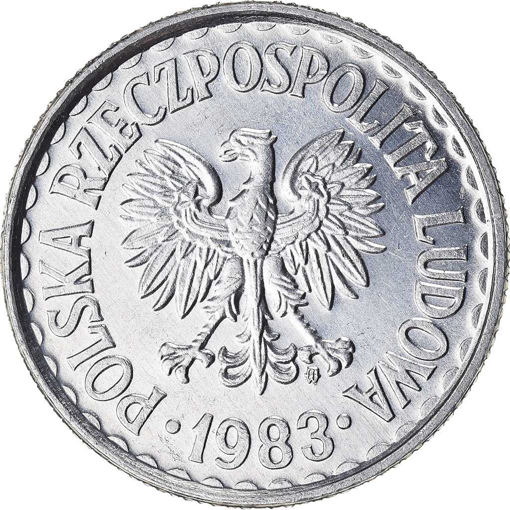 Moneta, Polonia, Zloty, 1983