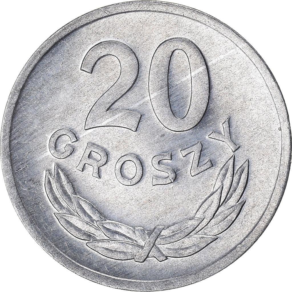 Coin, Poland, 20 Groszy, 1976