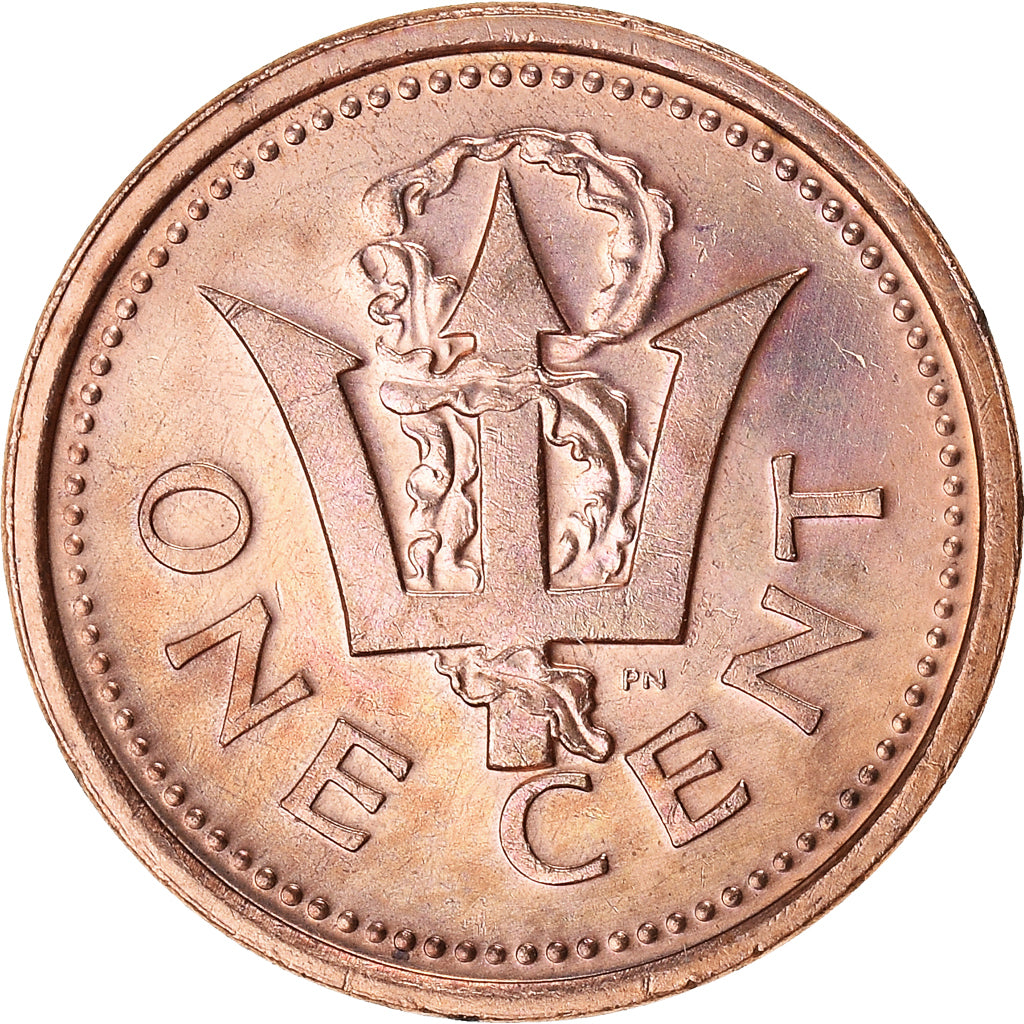 Moneta, Barbados, Cent, 1985