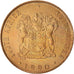 Moneda, Sudáfrica, 2 Cents, 1990