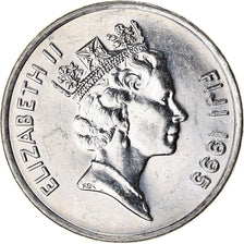 Coin, Fiji, 20 Cents, 1995