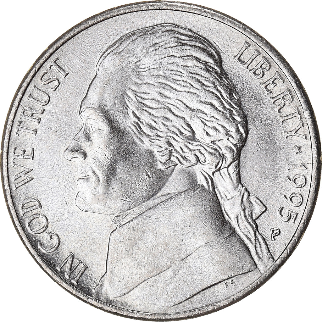 Moneta, USA, 5 Cents, 1995