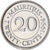 Monnaie, Maurice, 20 Cents, 1994
