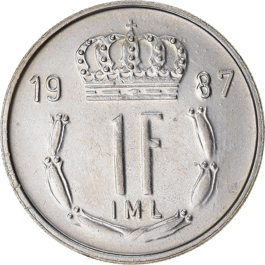 Munten, Luxemburg, Franc, 1987