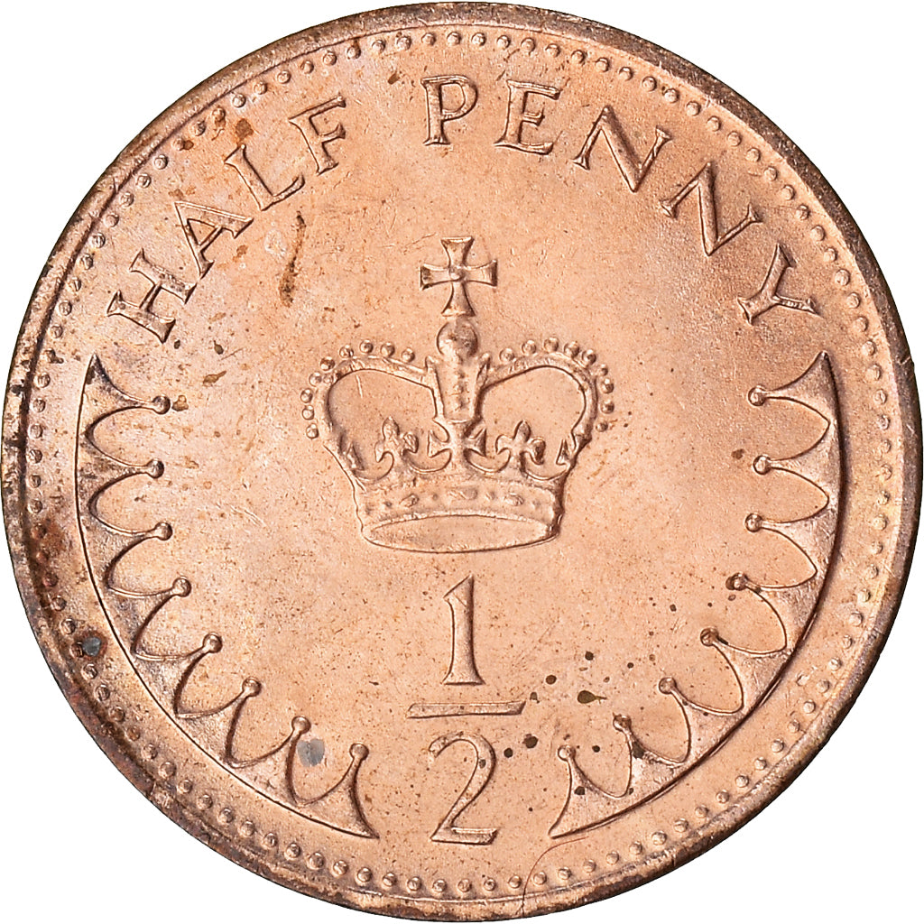 Moneta, Wielka Brytania, 1/2 Penny, 1983