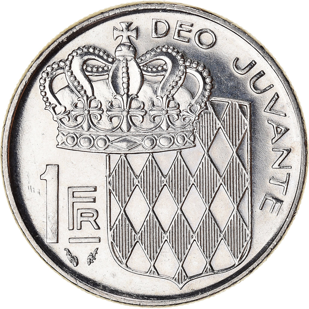 Monnaie, Monaco, Franc, 1986
