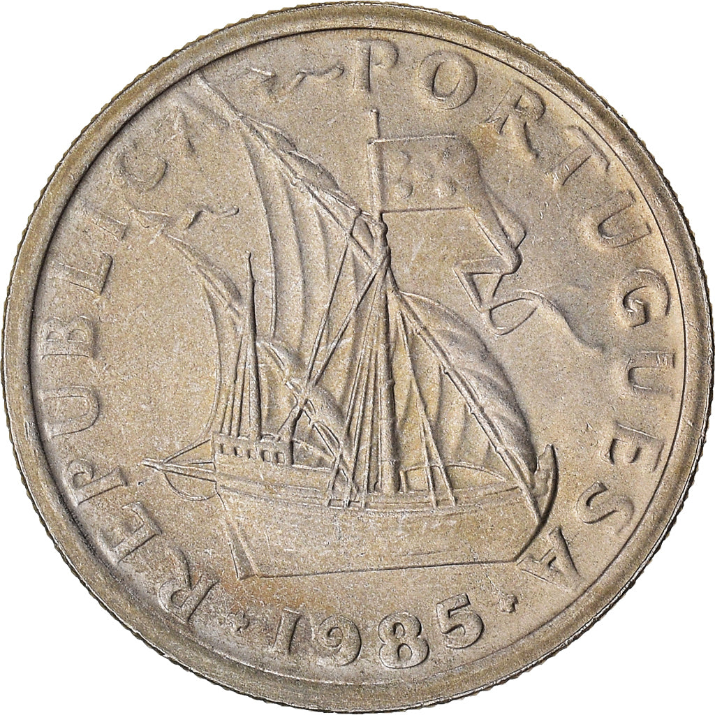 Coin, Portugal, 2-1/2 Escudos, 1985