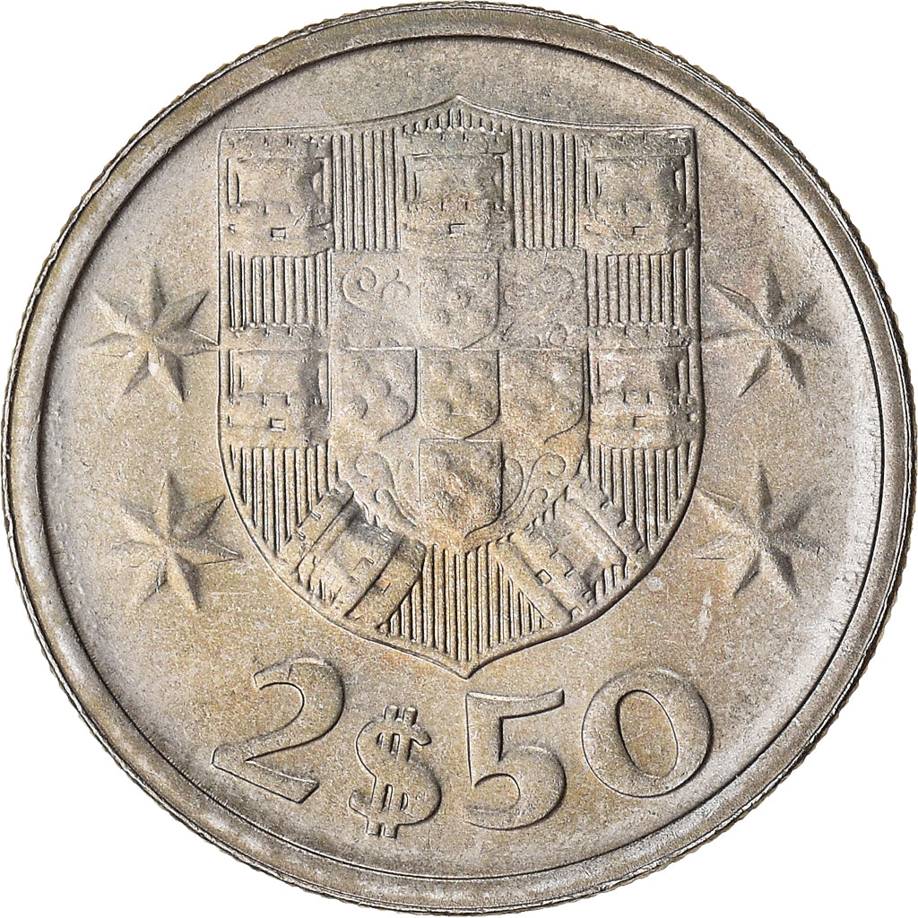 Coin, Portugal, 2-1/2 Escudos, 1985
