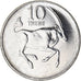 Moneta, Botswana, 10 Thebe, 1991