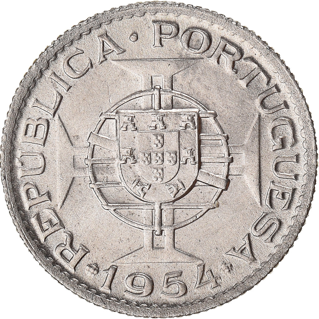 Moneda, Mozambique, 2-1/2 Escudos, 1954