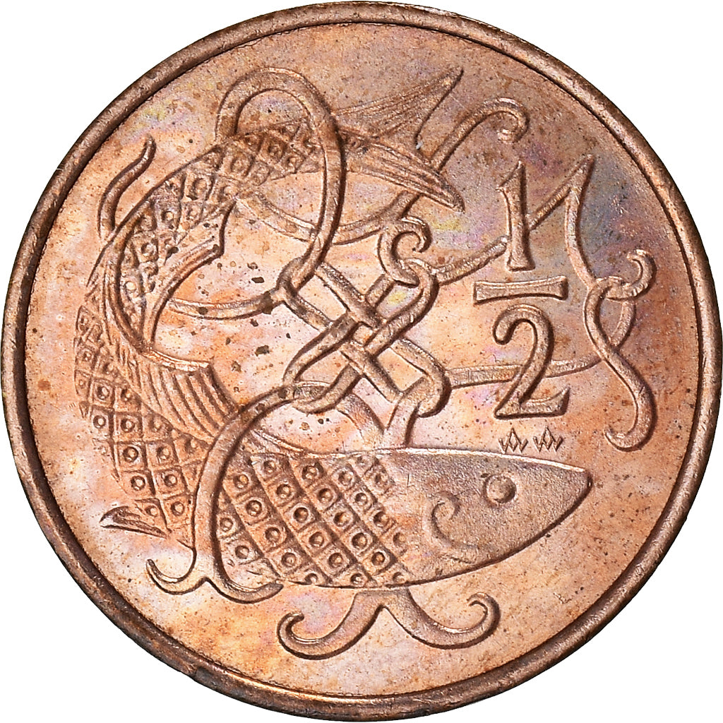 Moneta, Wielka Brytania, 1/2 Penny, 1983