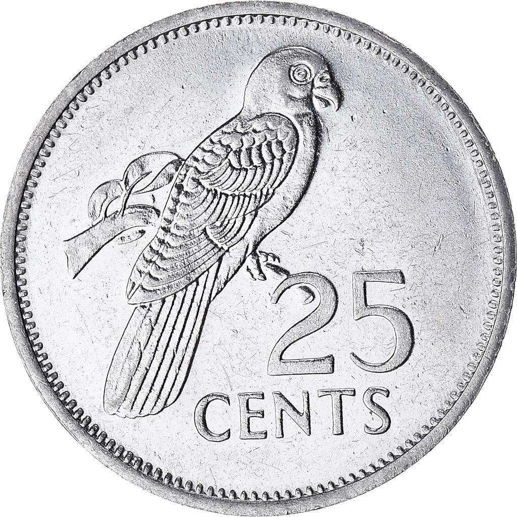 Münze, Seychelles, 25 Cents, 1993