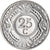 Netherlands Antilles, 25 Cents, 1991, Nickel plated steel, EF(40-45)