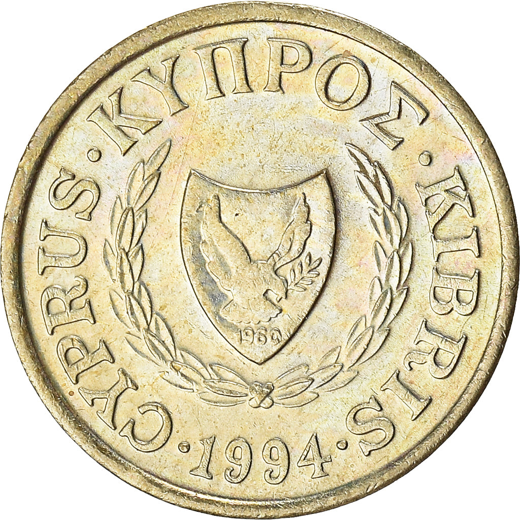 Coin, Cyprus, Cent, 1994