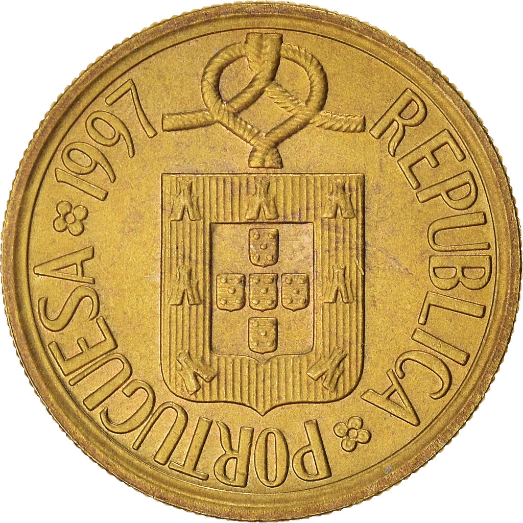Coin, Portugal, 5 Escudos, 1997