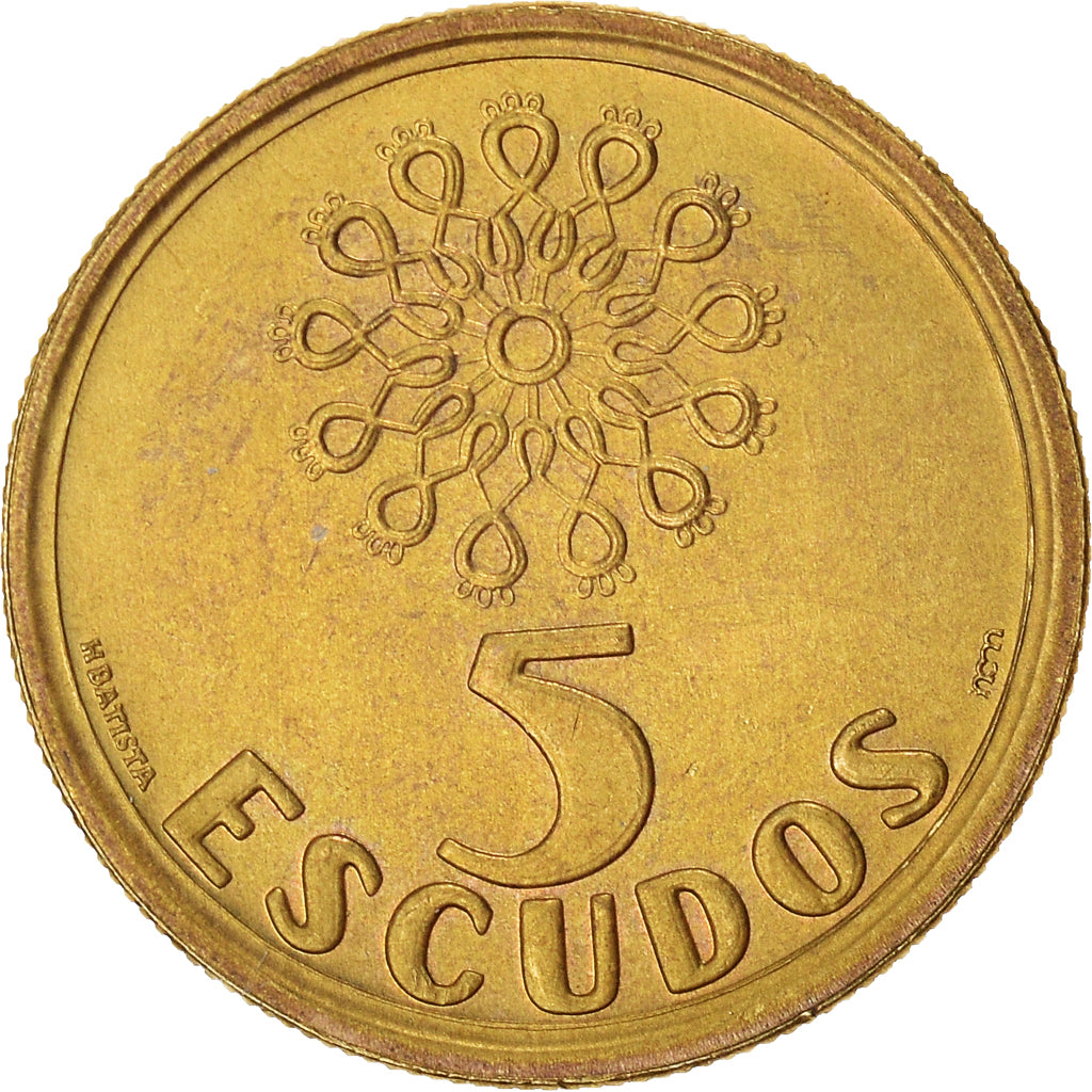 Coin, Portugal, 5 Escudos, 1997
