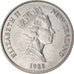 Coin, New Zealand, 10 Cents, 1988