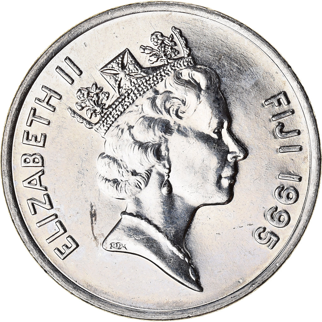 Münze, Fiji, 20 Cents, 1995