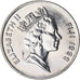 Münze, Fiji, 20 Cents, 1995