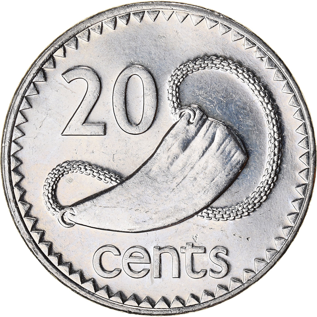 Münze, Fiji, 20 Cents, 1995