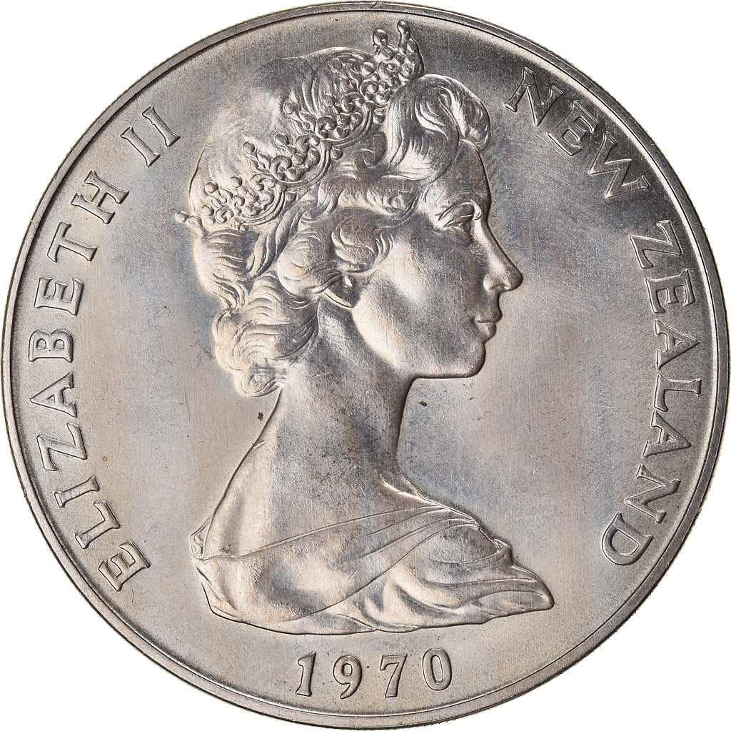 Monnaie, Nouvelle-Zélande, Dollar, 1970