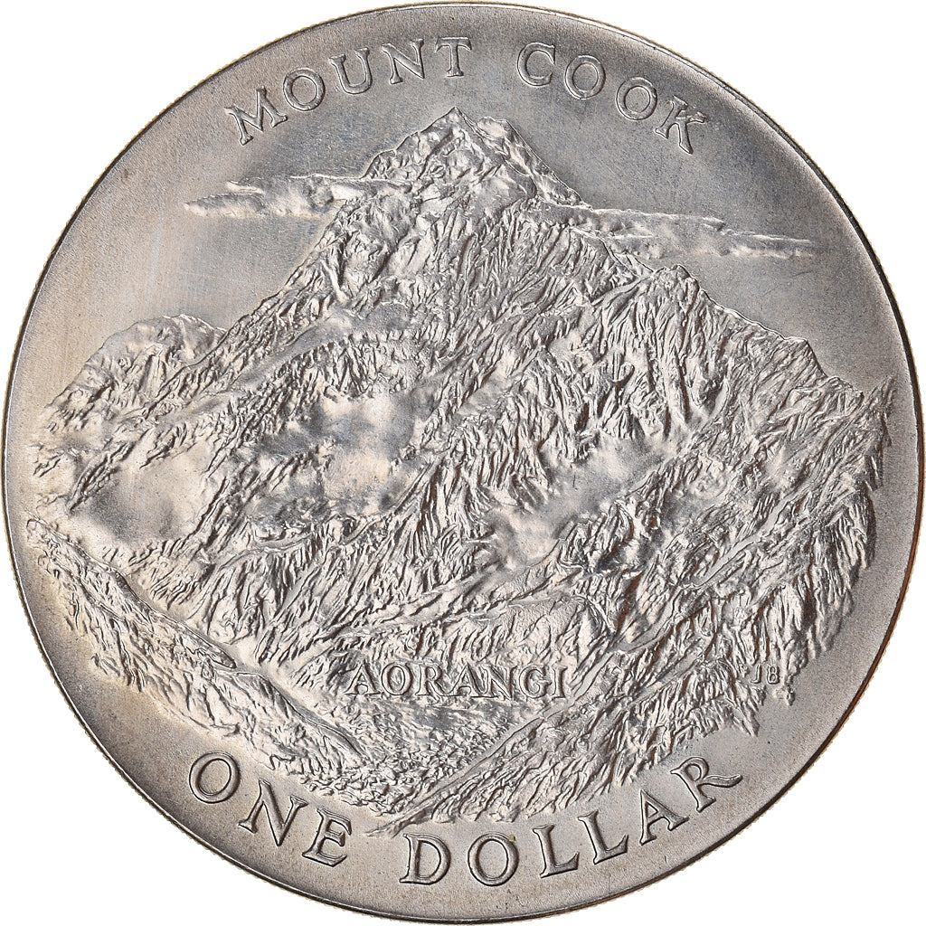 Monnaie, Nouvelle-Zélande, Dollar, 1970