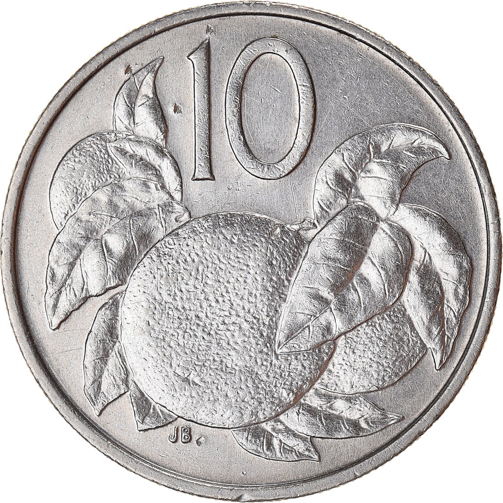 Moneda, Islas Cook, 10 Cents, 1992