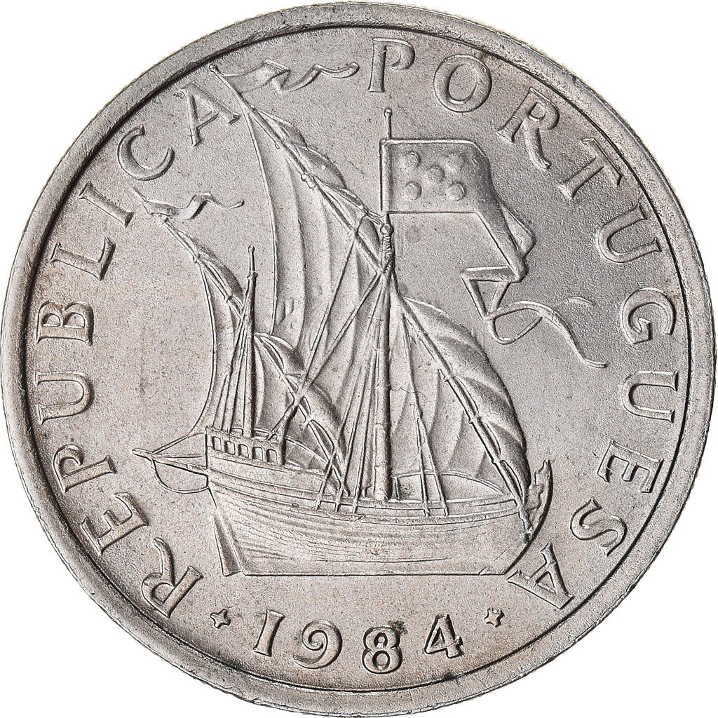 Coin, Portugal, 5 Escudos, 1984