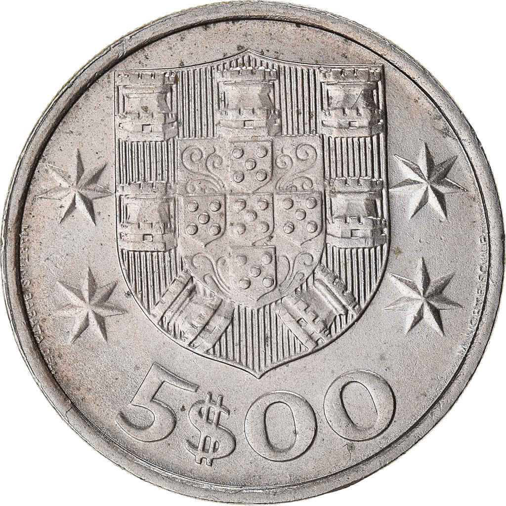 Coin, Portugal, 5 Escudos, 1984