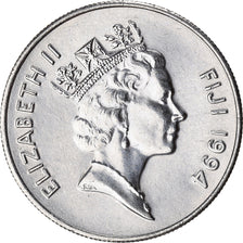 Monnaie, Fidji, 10 Cents, 1994