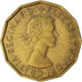 Münze, Großbritannien, 3 Pence, 1965