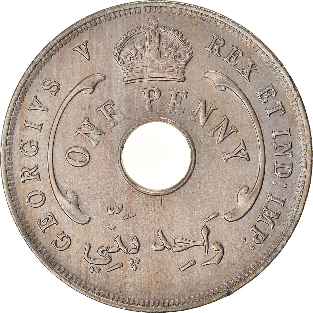 Coin, BRITISH WEST AFRICA, Penny, 1912