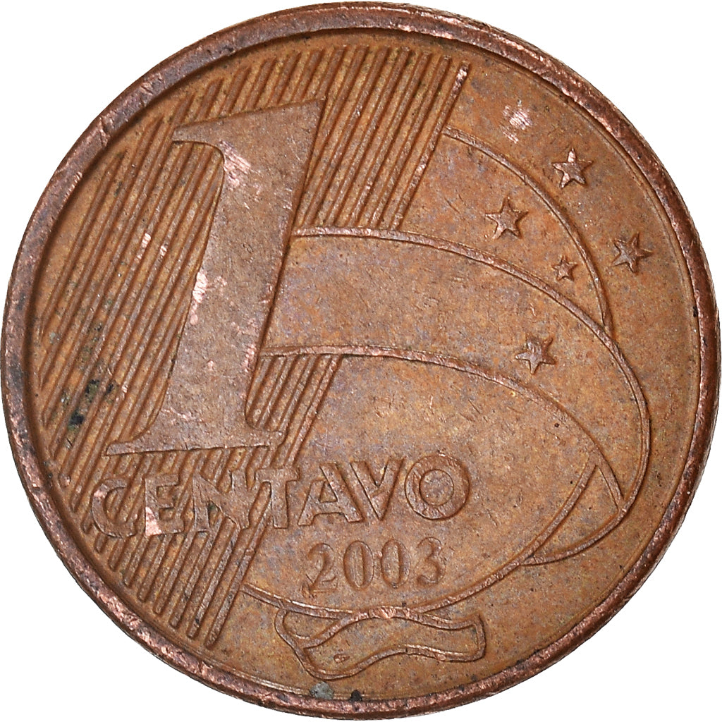 Monnaie, Brésil, Centavo, 2003