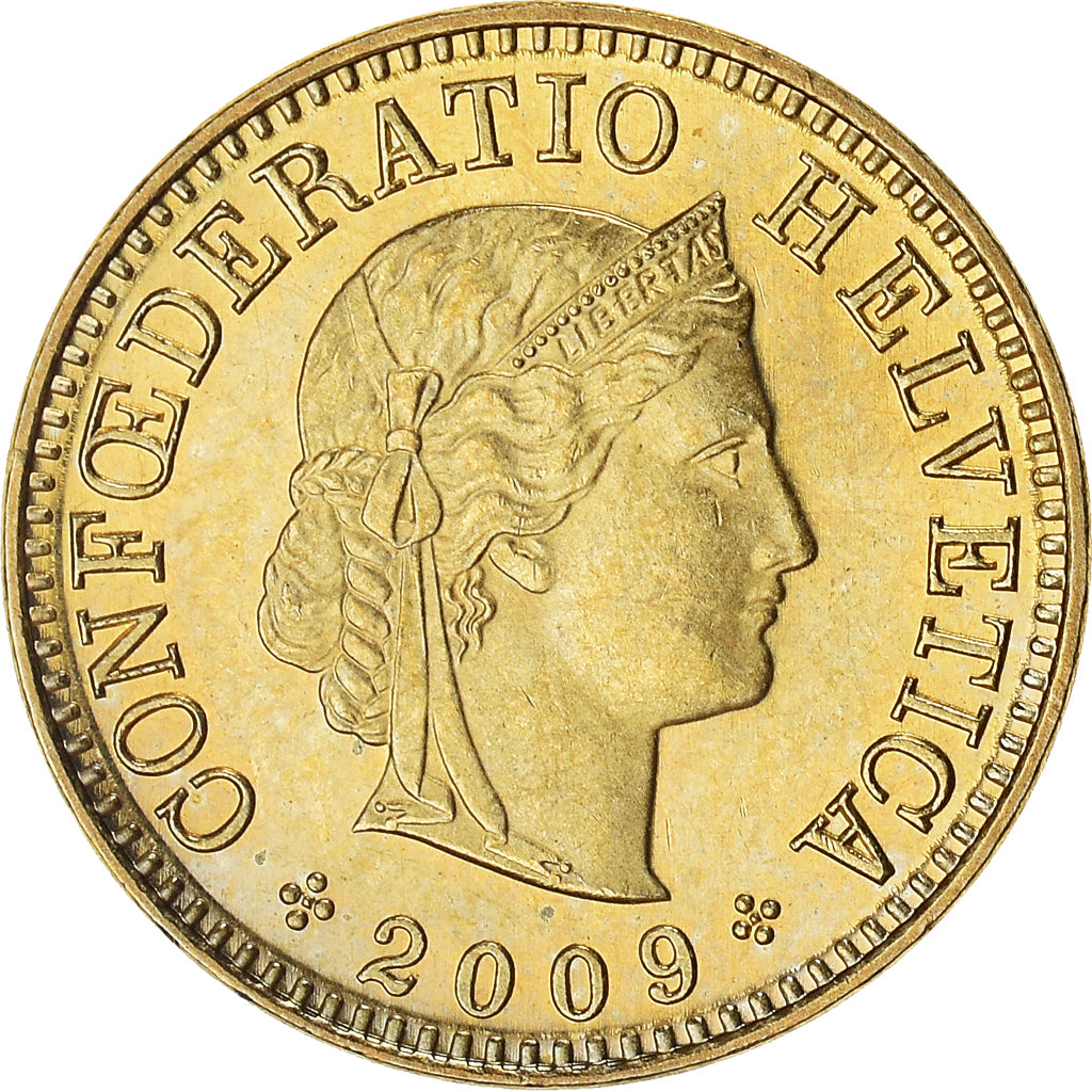 Moneta, Szwajcaria, 5 Rappen, 2009