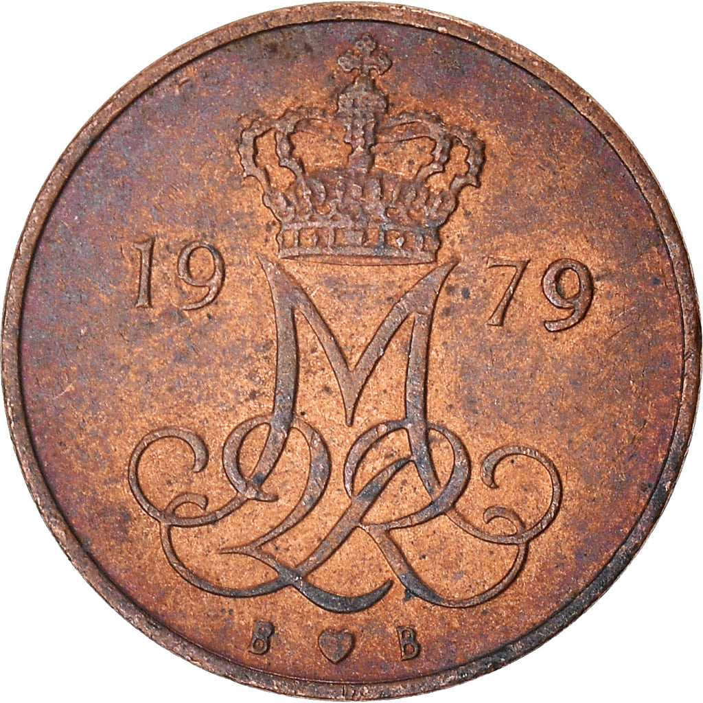 Munten, Denemarken, 5 Öre, 1979