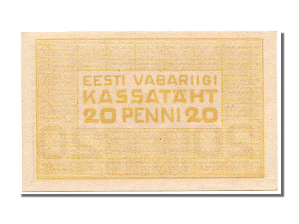 Billete, 20 Penni, 1919, Estonia, KM:41a, UNC