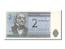 Billet, Estonia, 2 Krooni, 1992, NEUF