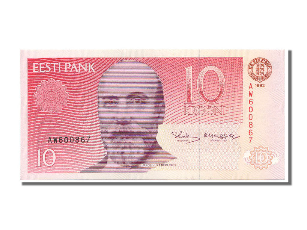 Estonia, 10 Krooni, 1992, FDS