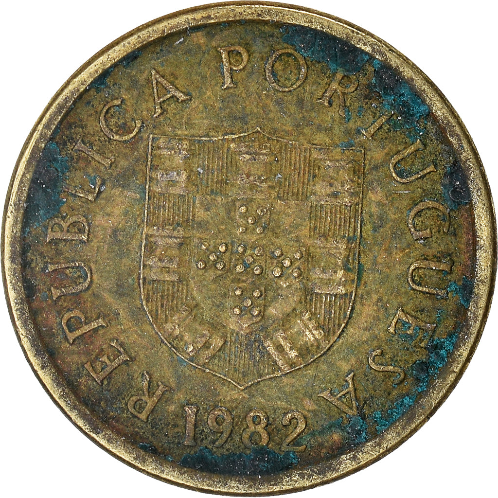 Coin, Portugal, Escudo, 1982